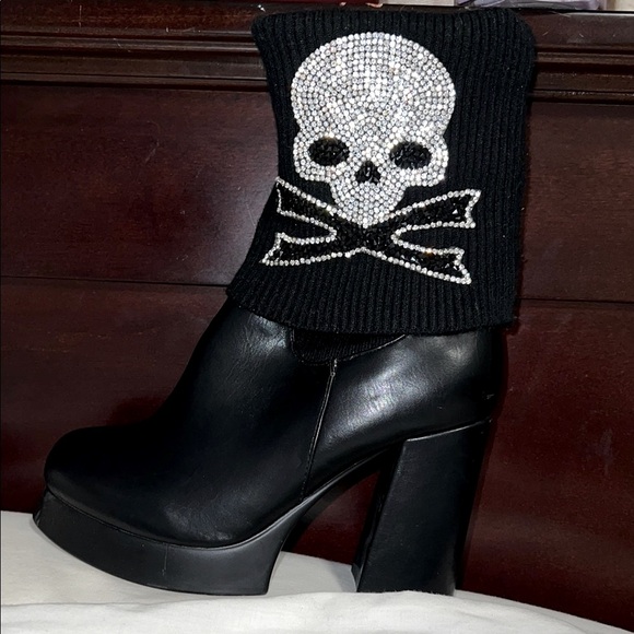 black grunge platform boots !! - Picture 4 of 5
